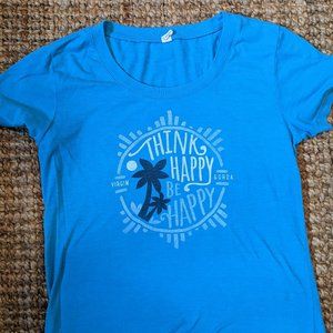 Think Happy Be Happy Virgin Gorda T-Shirt